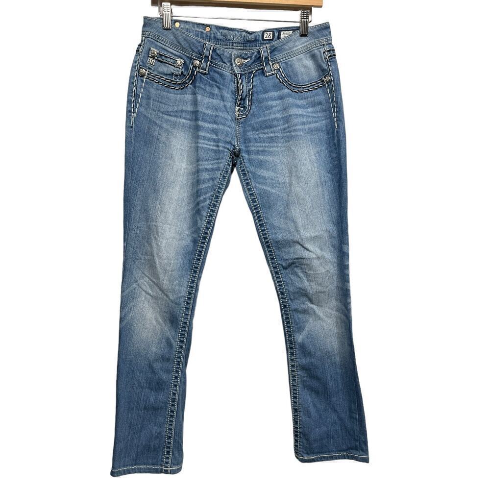 Miss Me Women’s Relaxed Bootcut Jeans / Size-28
